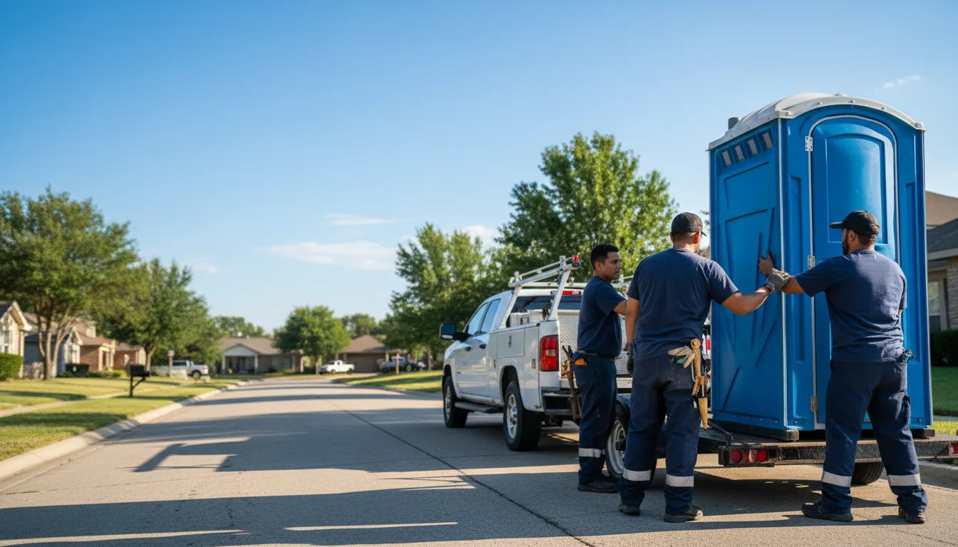 Portable Toilet Rental in New Lexington, OH near me